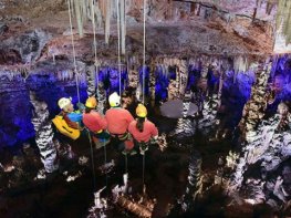 Grand rappel à la Grotte de la Salamandre