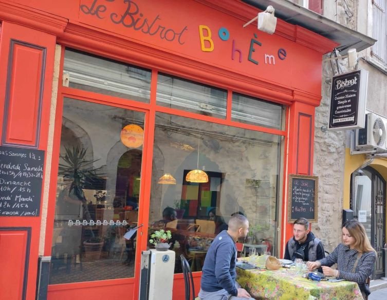 Le Bistrot Bohã¨me Saint Ambroix Restaurants DÃ©guster Office