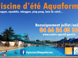 Piscine d'été aquaforme - Centre sportif du Gard