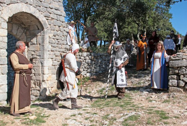 Fête au château d'Allègre © Château d'Allègre