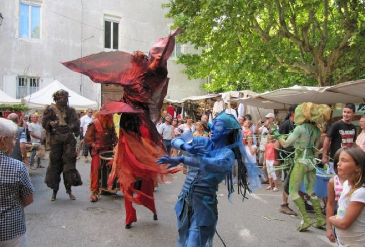 Fête médiévale du Volo Biòu © Odile Pagès