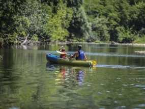 Canoë sur la Cèze © Eddy Termini