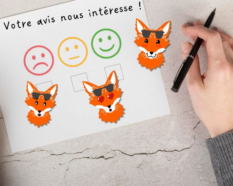 Votre avis nous intéresse !